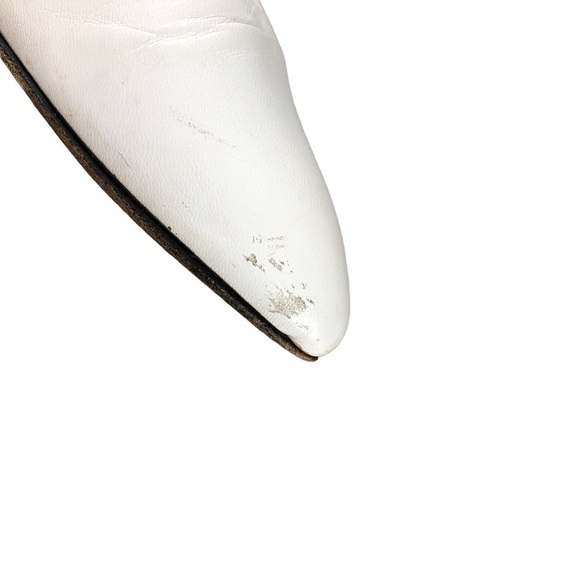 VTG Via Spiga 80s Mod Pointy Toe Pumps Zebra Print - Picture 11 of 11